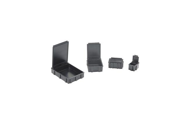 Коробка антистатическая 5100.874 для SMD, 37x12x15 мм, черная